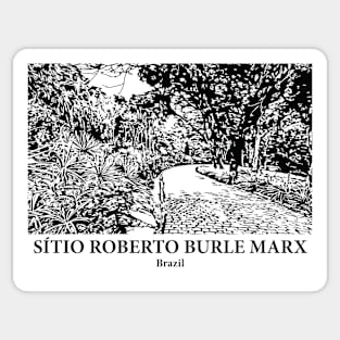 Sítio Roberto Burle Marx - Brazil Sticker